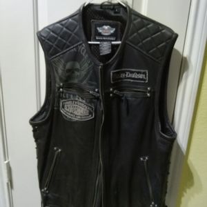 Harley division  leather jacket